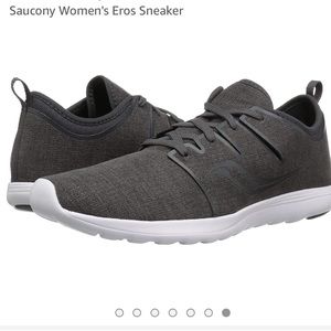 Saucony Women's Eros Sneaker, size 8, gray